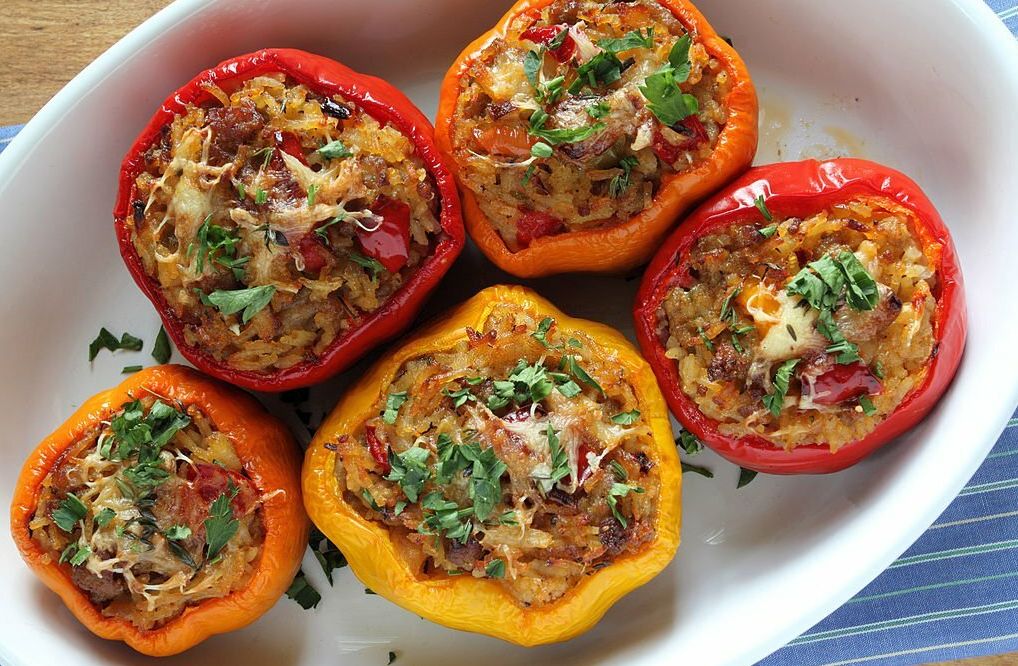 What to serve with stuffed red peppers